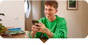 Iedereen is welkom bij VGZ, declareer binnen 1 minuut met de VGZ Zorg app en u kunt uw eigen risico gespreid betalen