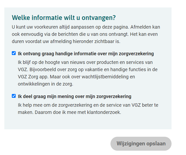 recht van bezwaar bij direct marketing