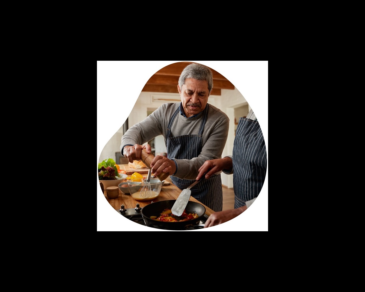 Liquid Shapes eiwitrijke voeding en ondervoeding_samen-koken2