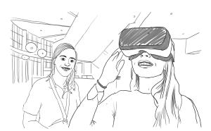 Blue zones VR-experience