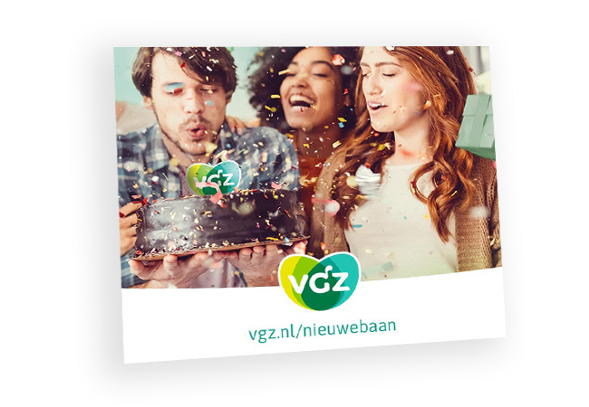 Ansichtkaart Nieuwe baan