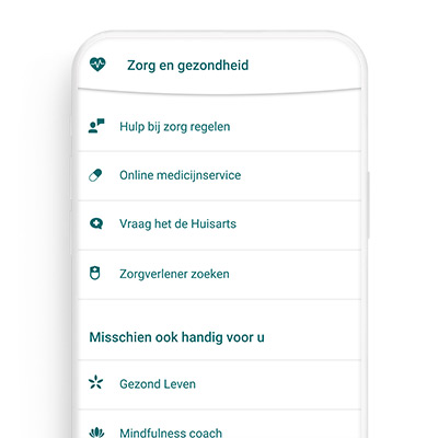 Uitgebreid aanbod rondom gezondheid en zorg